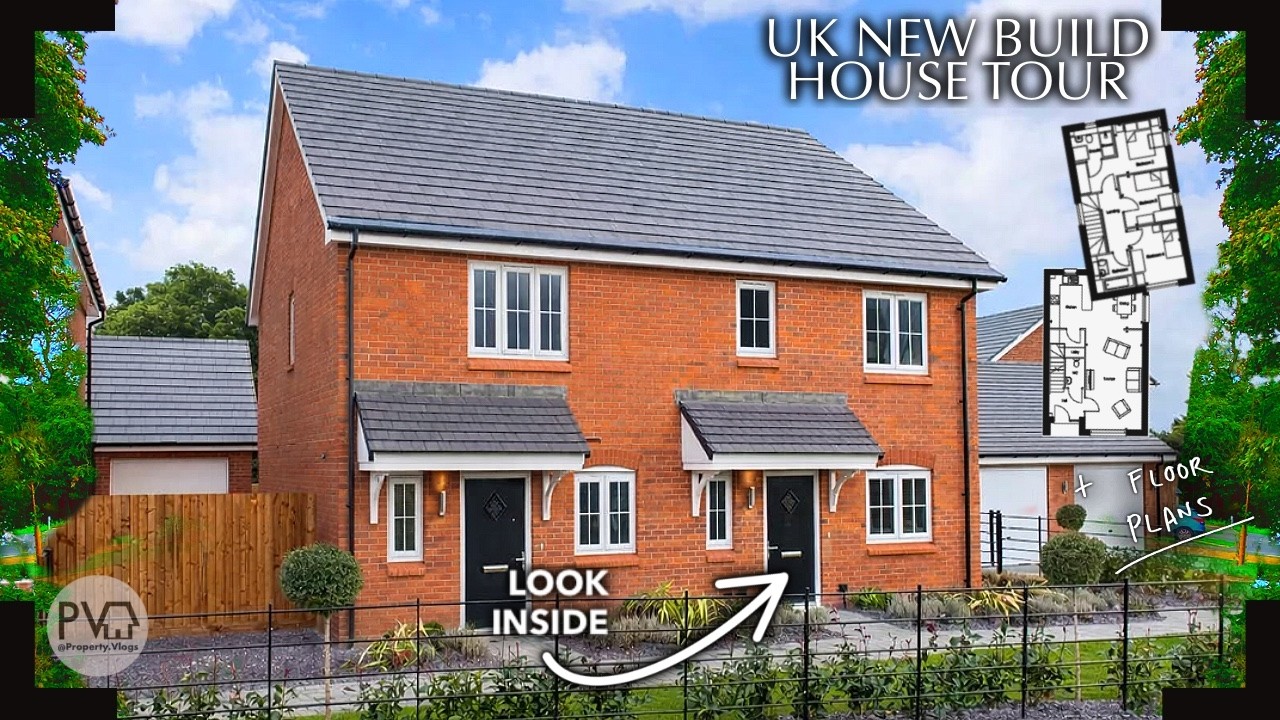 Inside a LOVELY 😍Generously Sized 3-Bed New Build Home - UK Home Tour! | The Turner Property POV