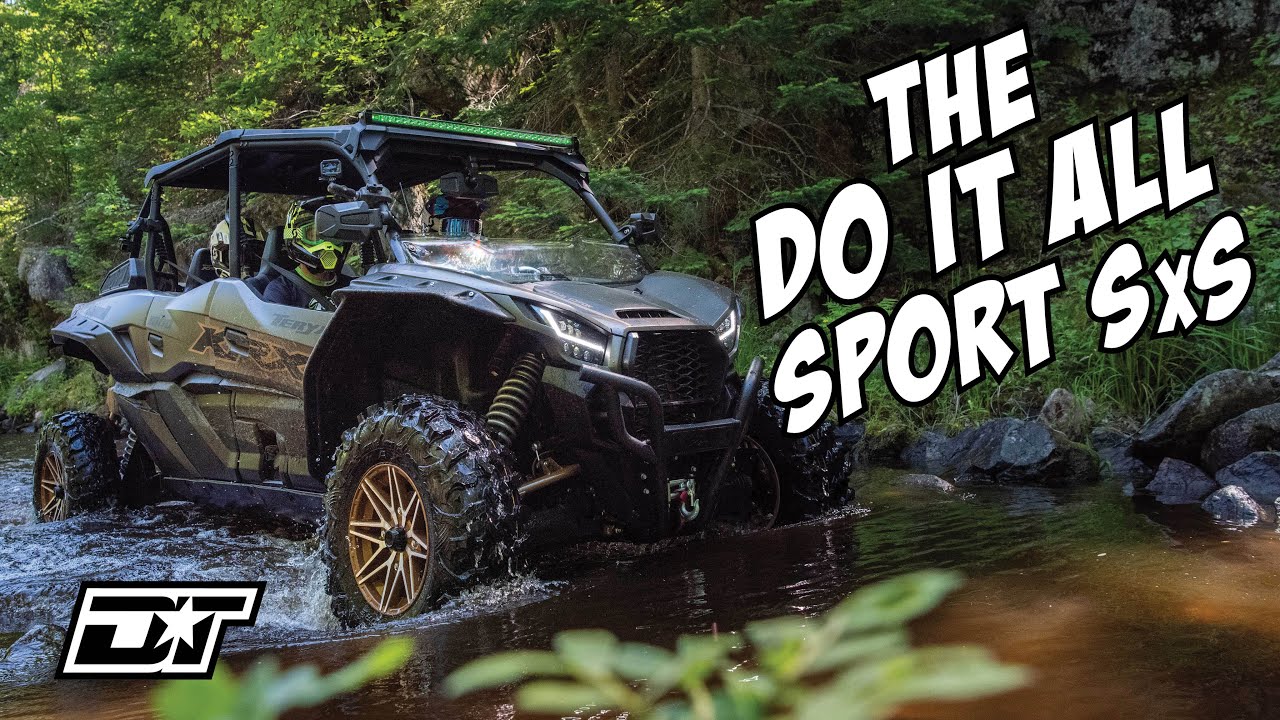 ОБЗОР мотовездехода Kawasaki TERYX KRX4 1000 eS Special Edition 2023 года