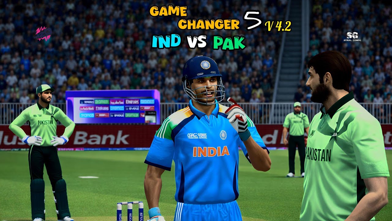 GC5 Gameplay 🏏 𝕝 Ind vs Pakistan t20 wc highlight 🏆 𝕝 Ishan Thrused pak💀💥 𝕝 #indvspak