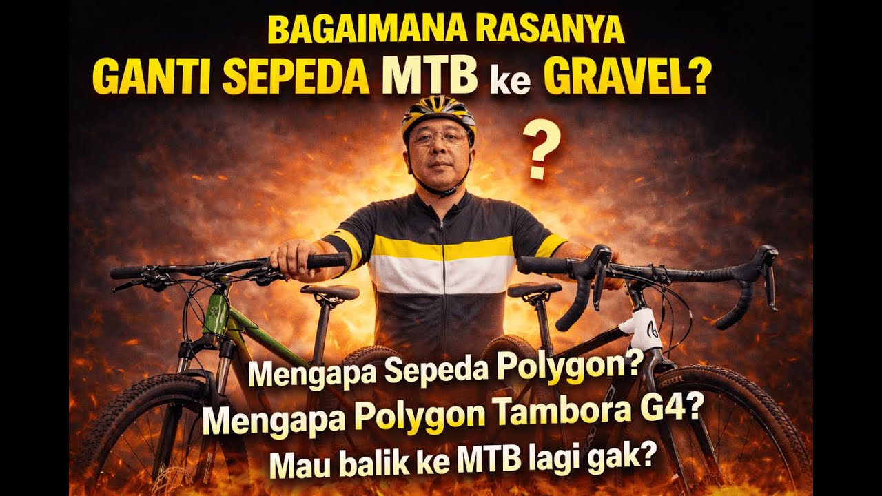 Bagaimana Rasanya Pindah dari Sepeda MTB ke Gravel? Mengapa Polygon? Mengapa Tambora G4?