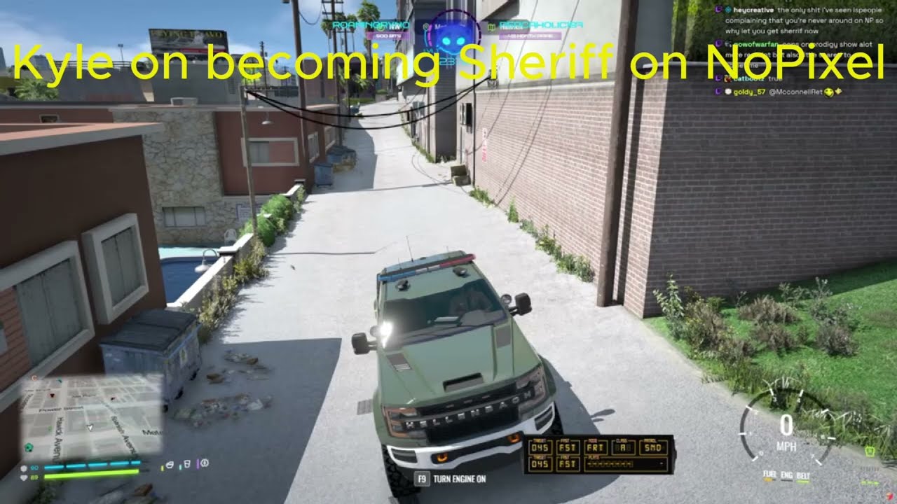 Кайл о том, как его втянули в драму о шерифе от NoPixel (полный контекст) | NoPixel 4.0