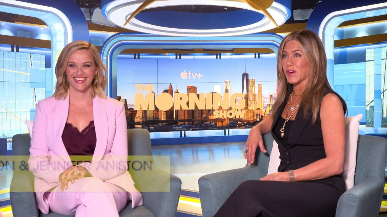 JENNIFER ANISTON and REESE WITHERSPOON talk ‘THE MORNING SHOW’