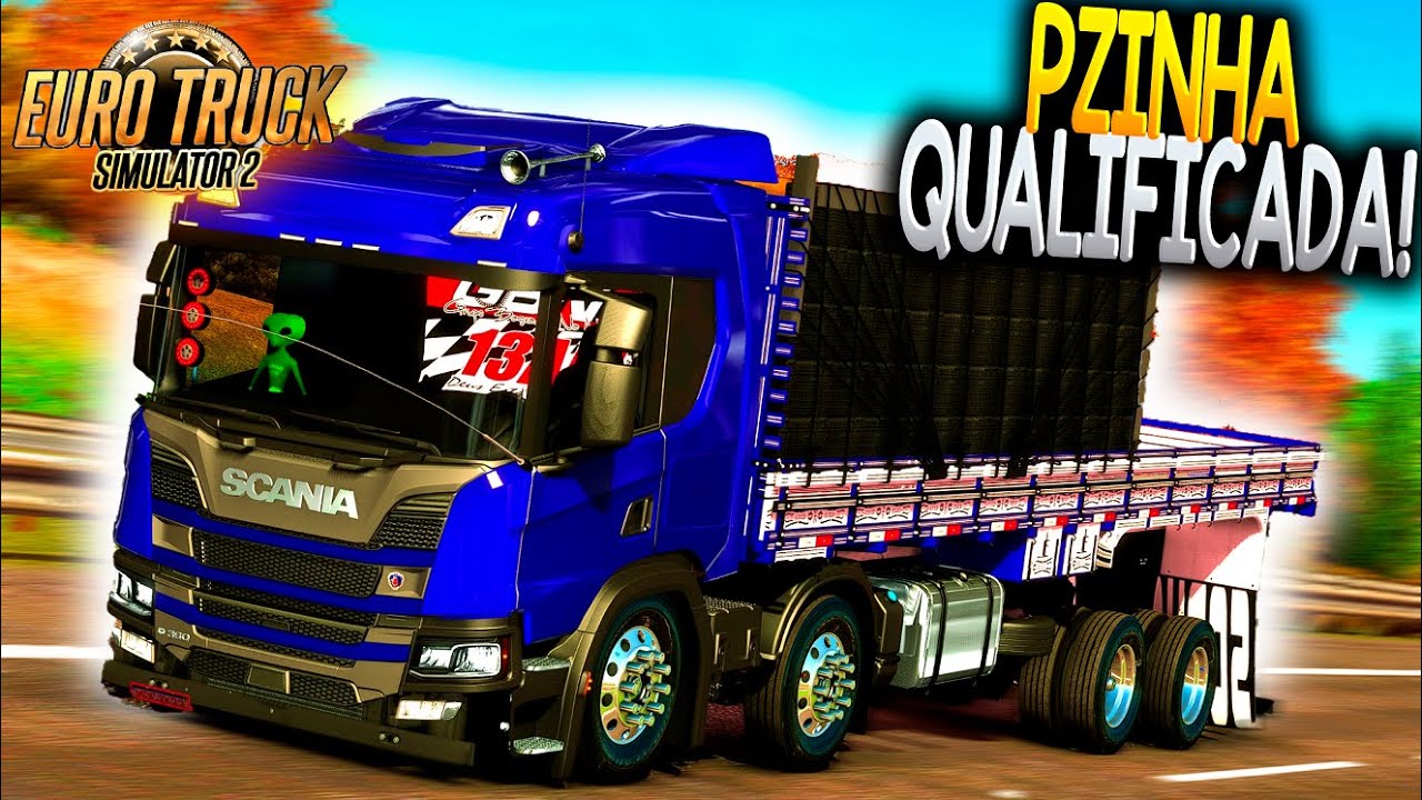 SCANIA PZINHA BITRUCK MUITO QUALIFICADA E ARQUEADA - MOD GRÁTIS ETS2 1.46