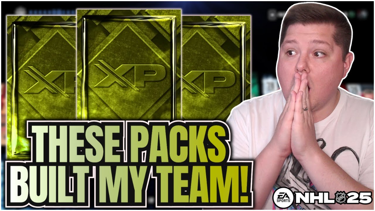 30 CHOICE PACKS BUILT THIS TEAM | NHL 25 Pack and Play