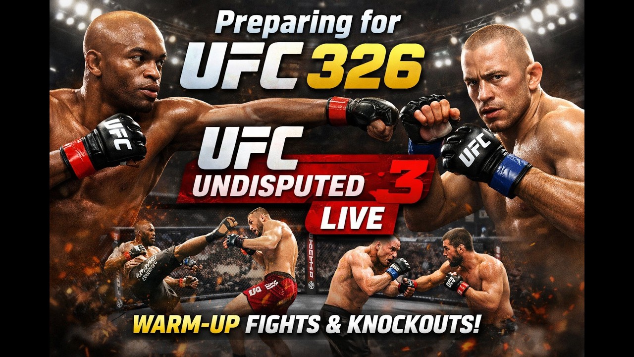 Preparing for UFC 326 | UFC Undisputed 3 Live