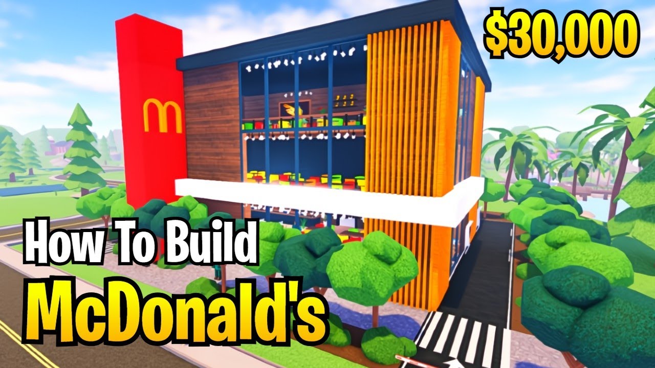 Идея дизайна ресторана McDonald’s (урок по внешнему виду) | Restaurant Tycoon 3