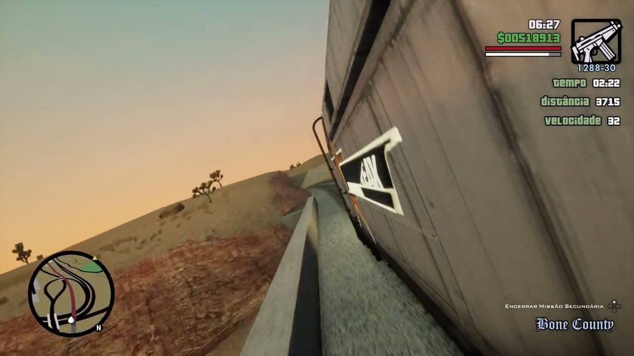 GTA San Andreas Definitive Edition - Platina parte #33 -  missoes maquinista