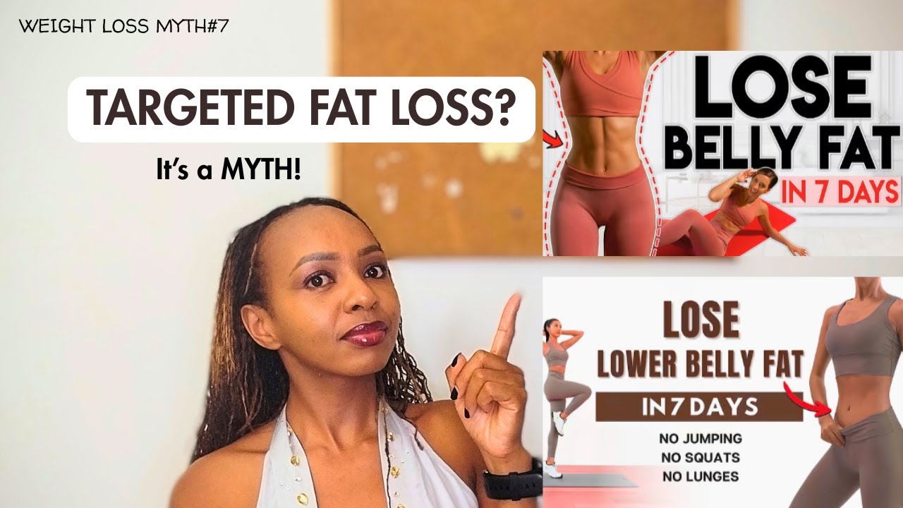 Weight Loss Myth #7: You Can Target Fat Loss in Specific Areas (Belly Fat Debunked) #fatlosstips