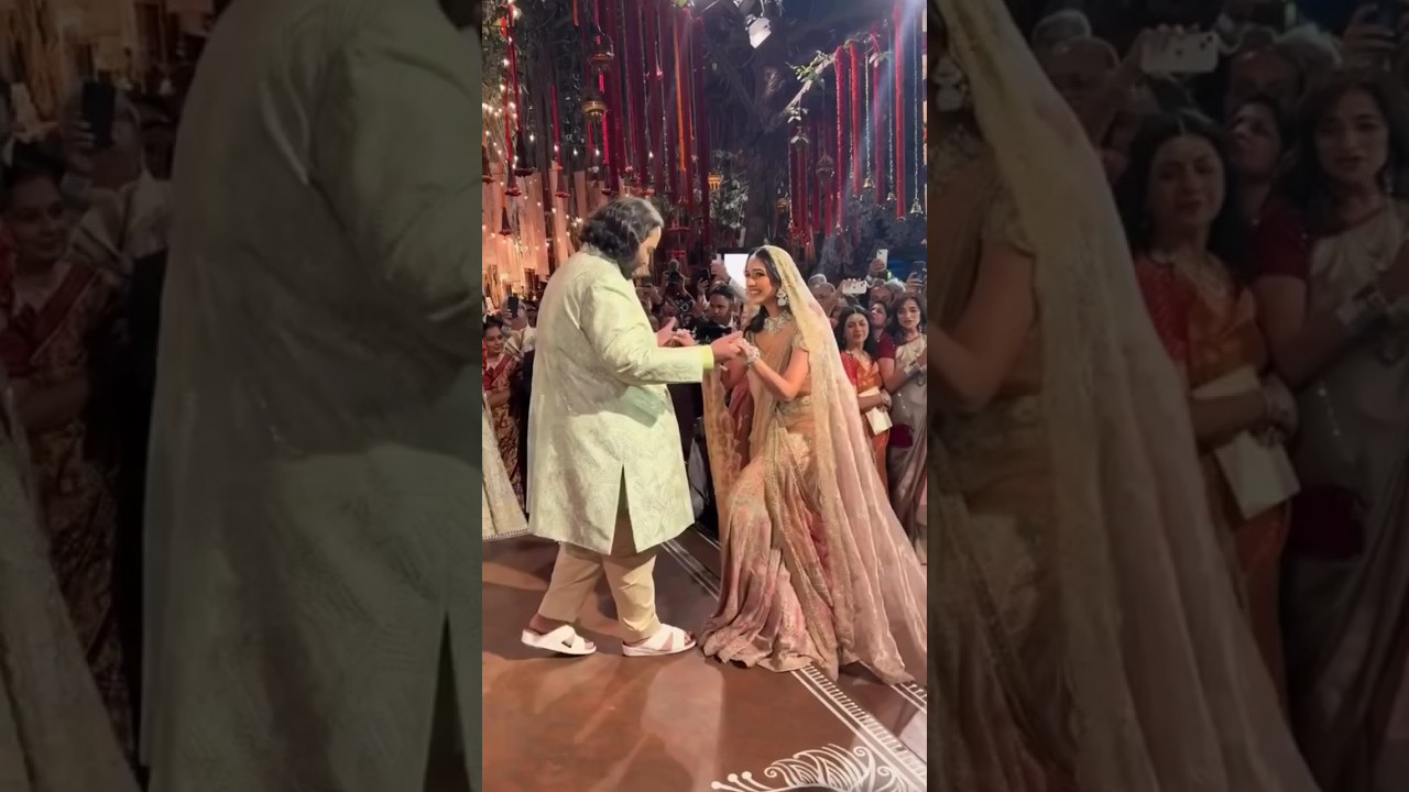 Ambani Son wedding video | अंबानी के बेटे की शादी | anant Ambani wedding with Radhika marchant live