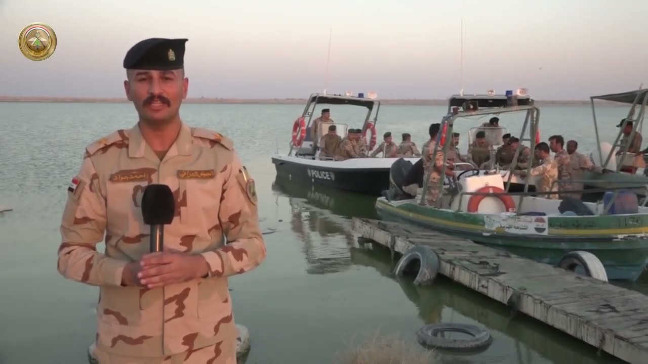 لواء مغاوير كربلاء ينفذ عملية إستباقية في بحيرة الرزازة