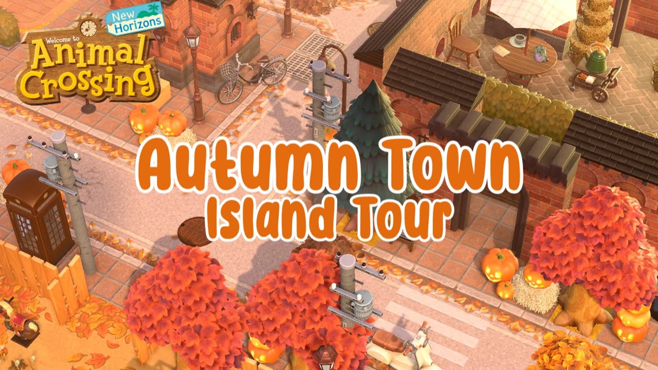 MY COZY AUTUMN TOWN ISLAND TOUR | ACNH