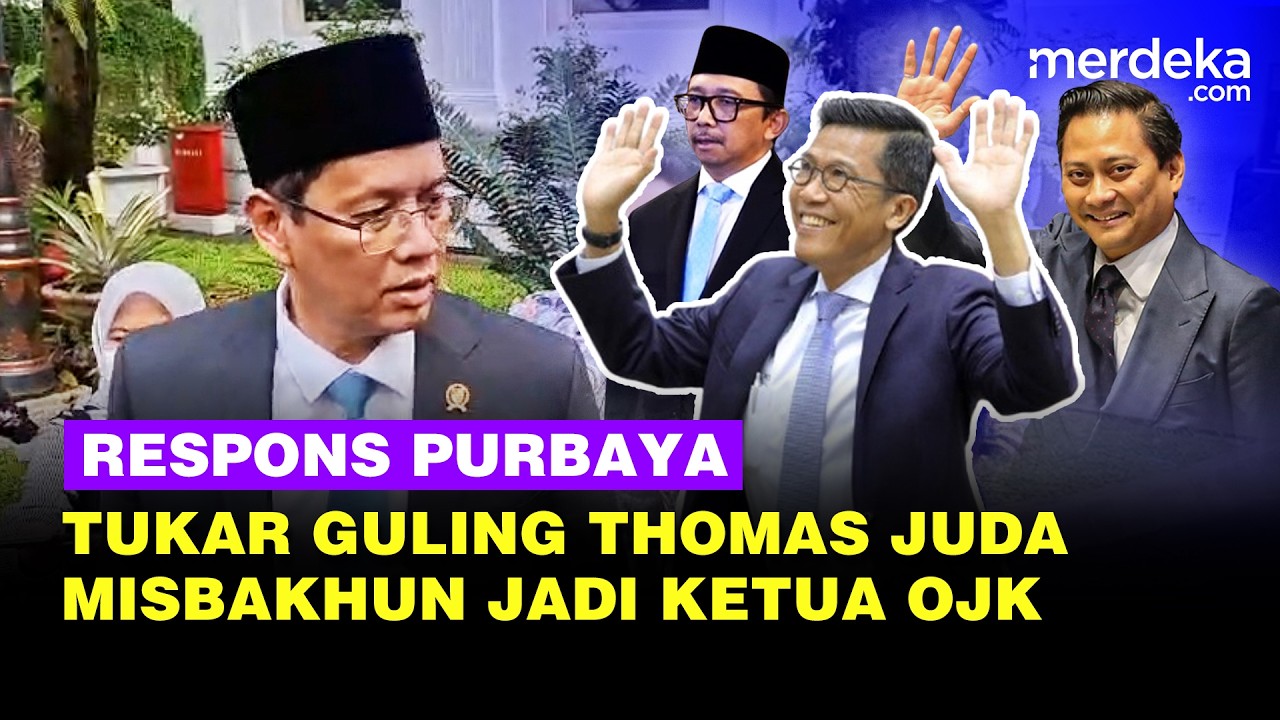 Kejutan! Respons Purbaya Soal Misbakhun Jadi Ketua OJK Hingga Tukar Guling Thomas & Juda