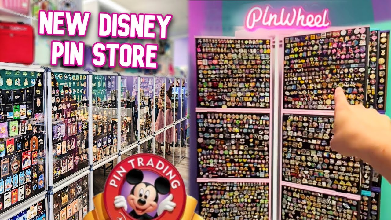NEW Disney Pin Store FULL Of Trading Pins Next To Disney World | Pin HQ By GoPinPro
