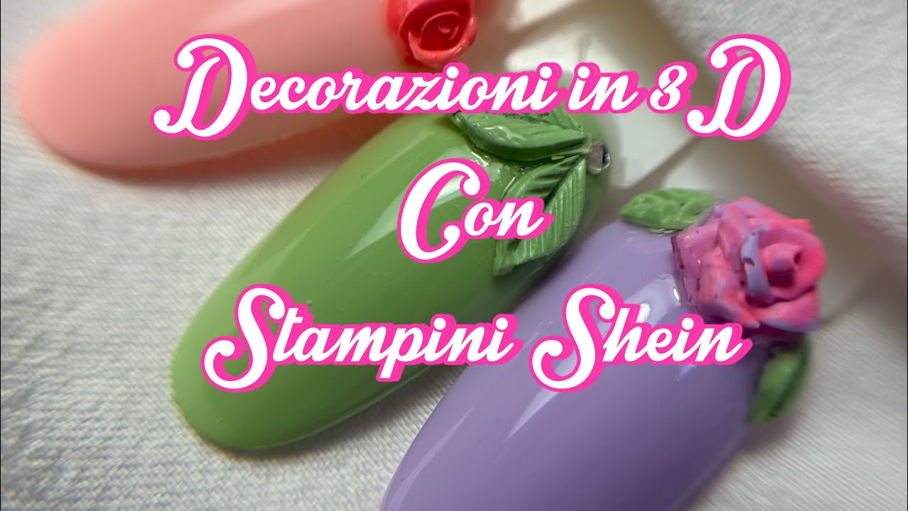 STAMPINI SILICONE SHEIN || PROVIAMOLI INSIEME💅🏻