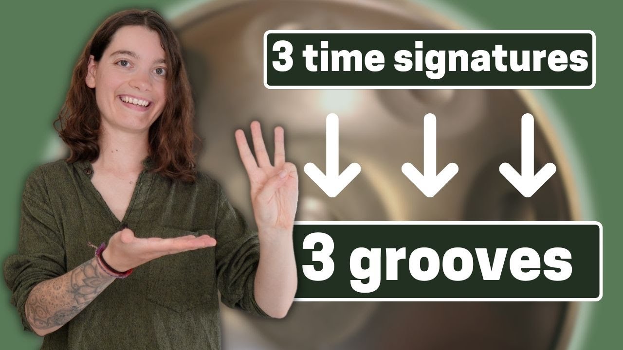 EASILY Unlock Time Signatures With These 3 Grooves | Handpan Tutorial