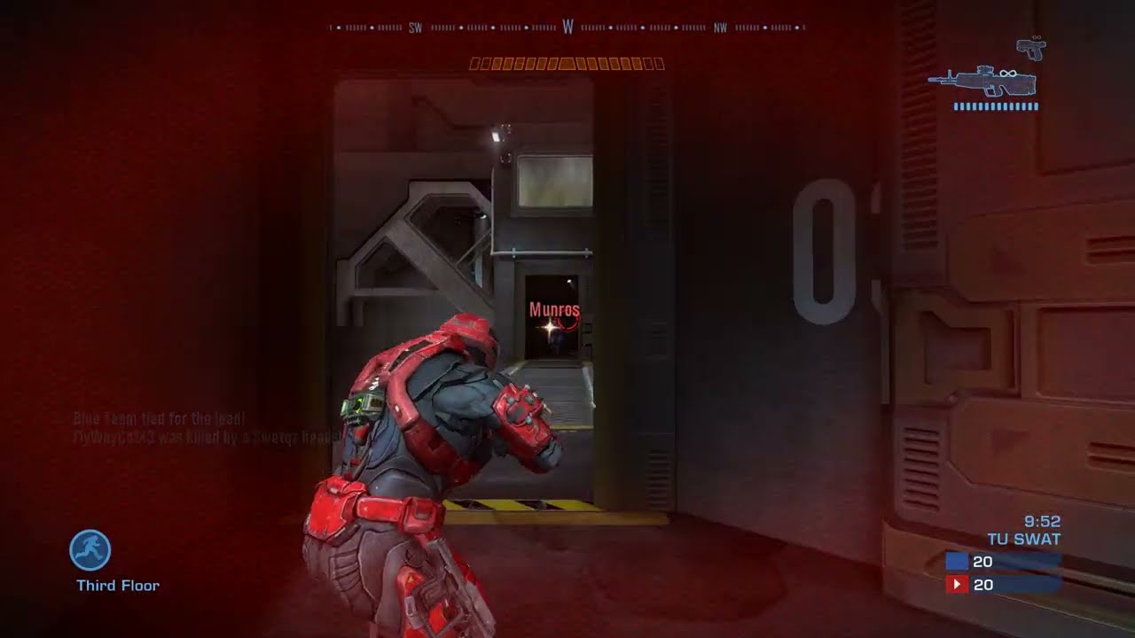 Halo: Reach - TU Swat | Intense teabagging match