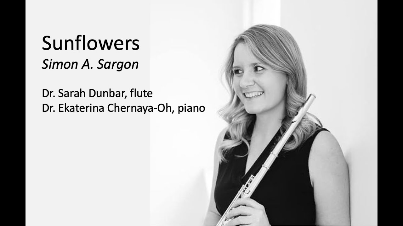 Sunflowers for Flute and Piano, Simon A. Sargon