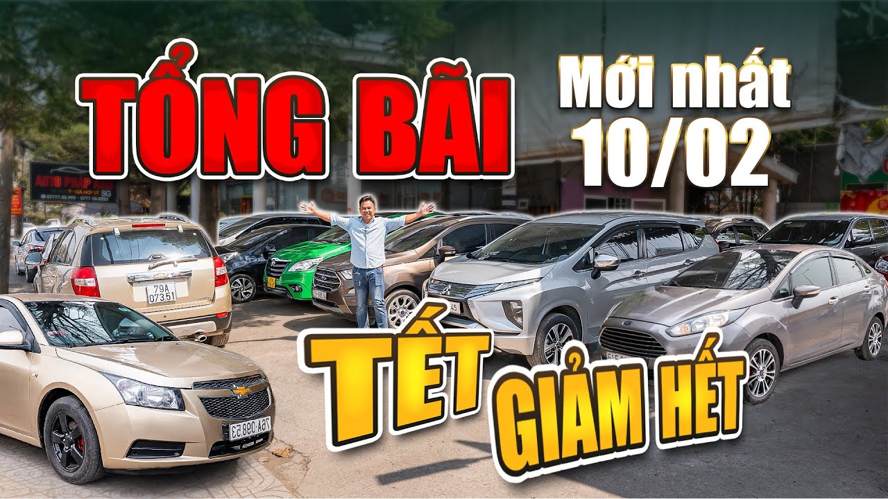 TỔNG BÃI 10/02: Tết giảm hết! Báo giá tất cả các xe từ 5 - 7 chỗ giá từ hơn 100TR | Auto Pháp Anh