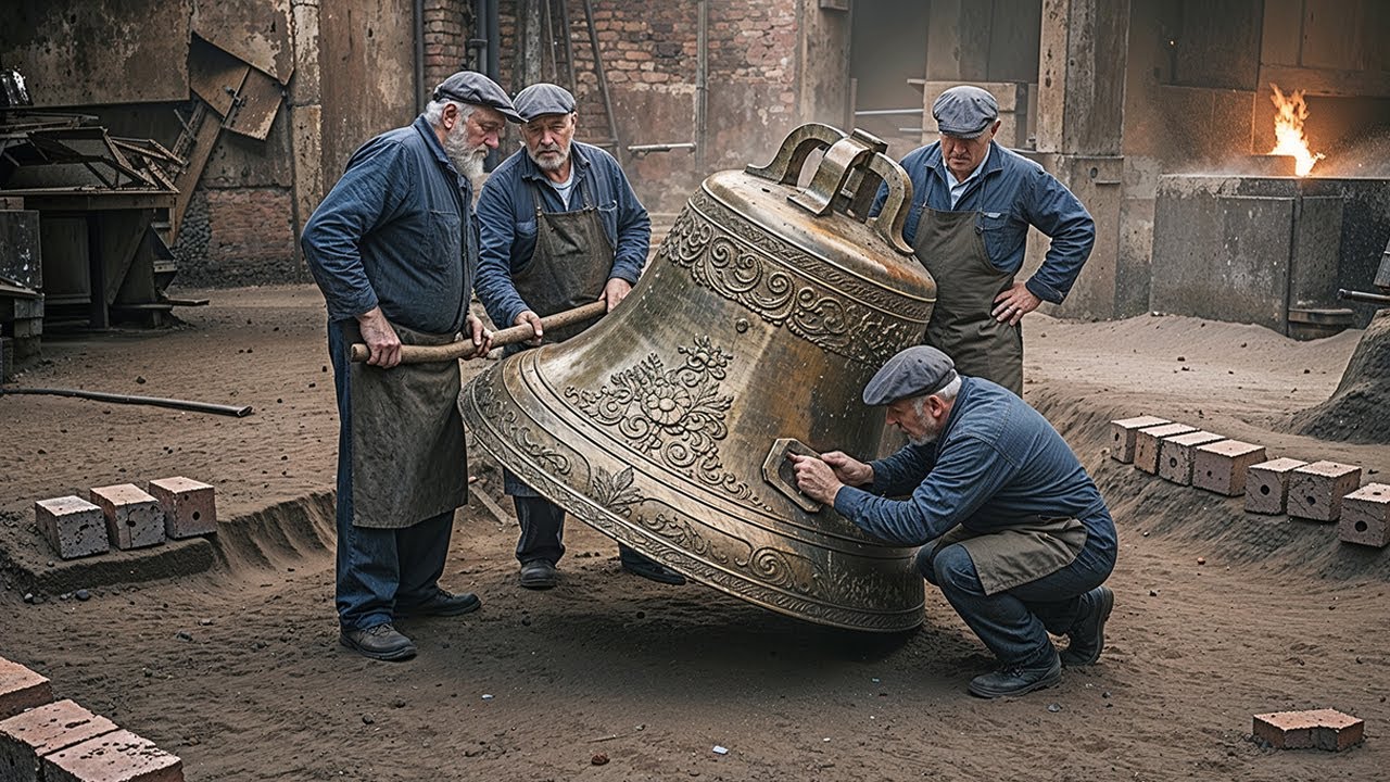 Before Electricity: Inside a 400 Year Old Bell Foundry – Part 2 | Casting & the Birth of the Bell