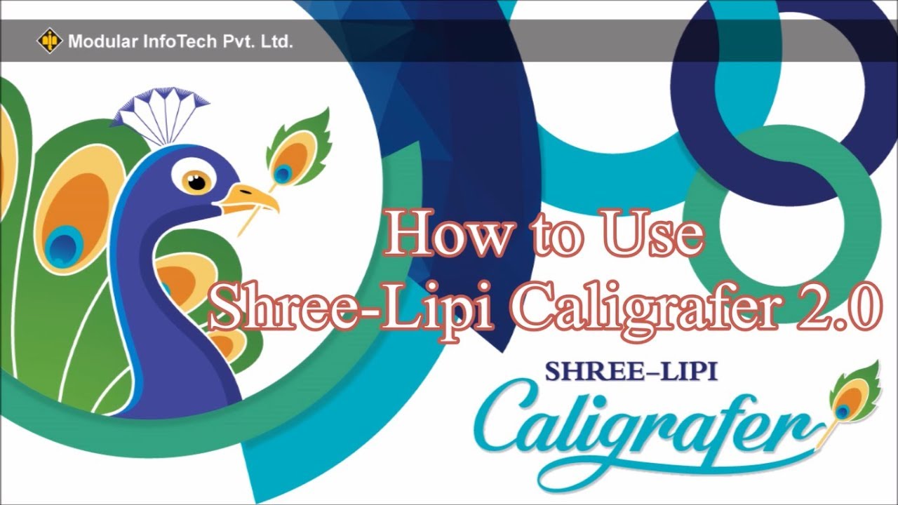 How to Use Shree-Lipi Caligrafer 2.1
