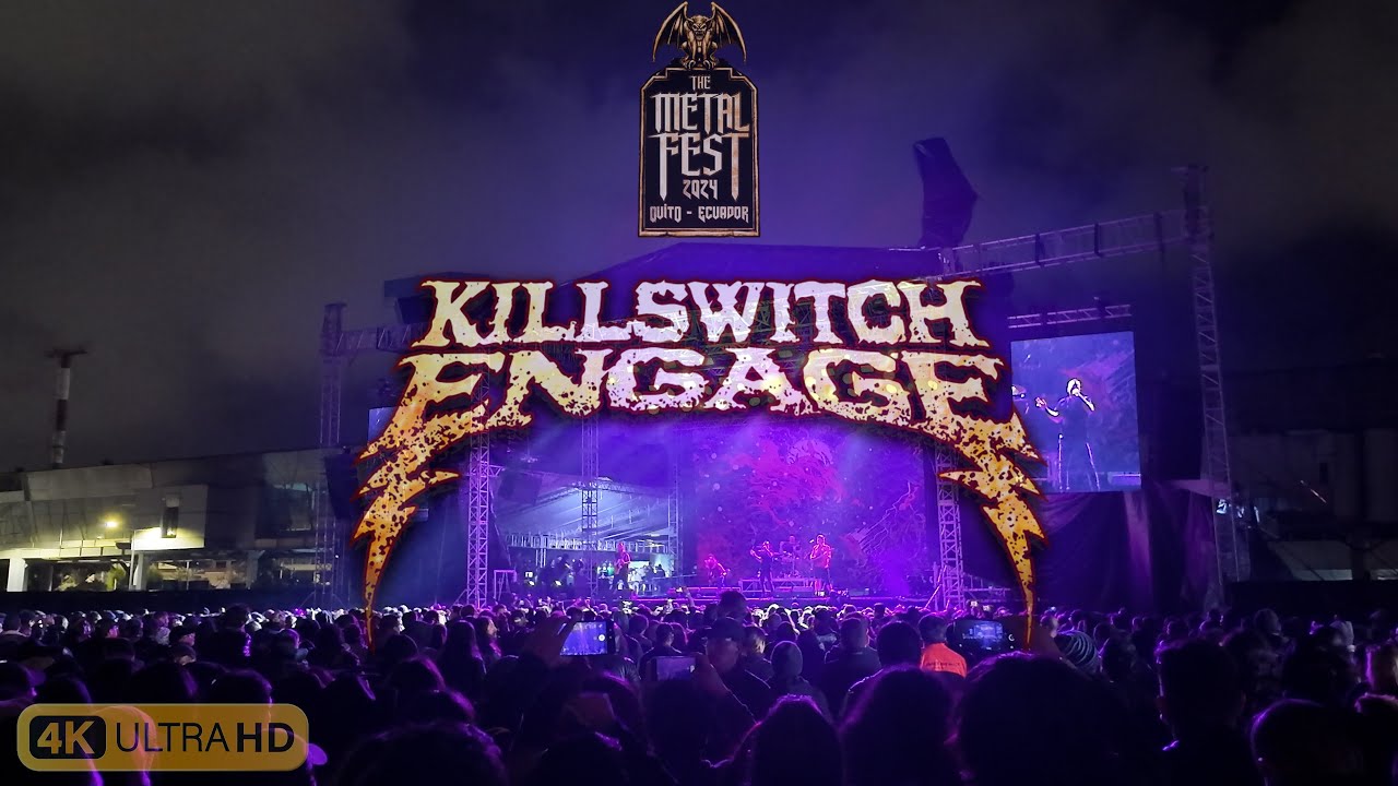 Killswitch Engage | Metal Fest - Quito Ecuador | Full Show | 2024 | 4K