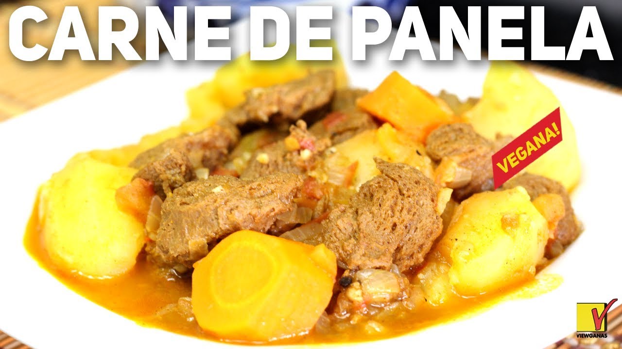 CARNE DE PANELA VEGANA | ENSOPADO | VIEWGANAS