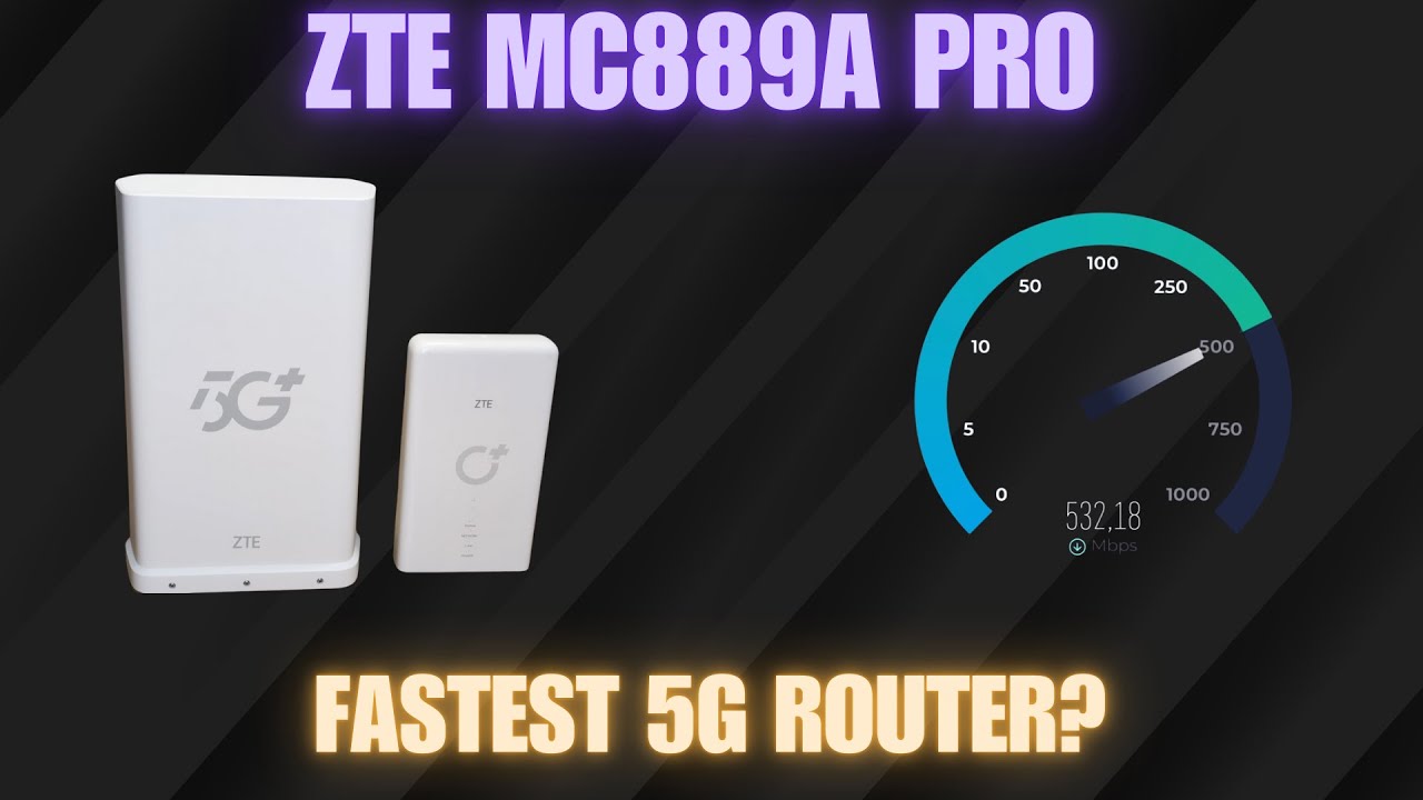 ZTE MC889A Pro 5G Router: Unboxing, Speed tests, and In-Depth Review