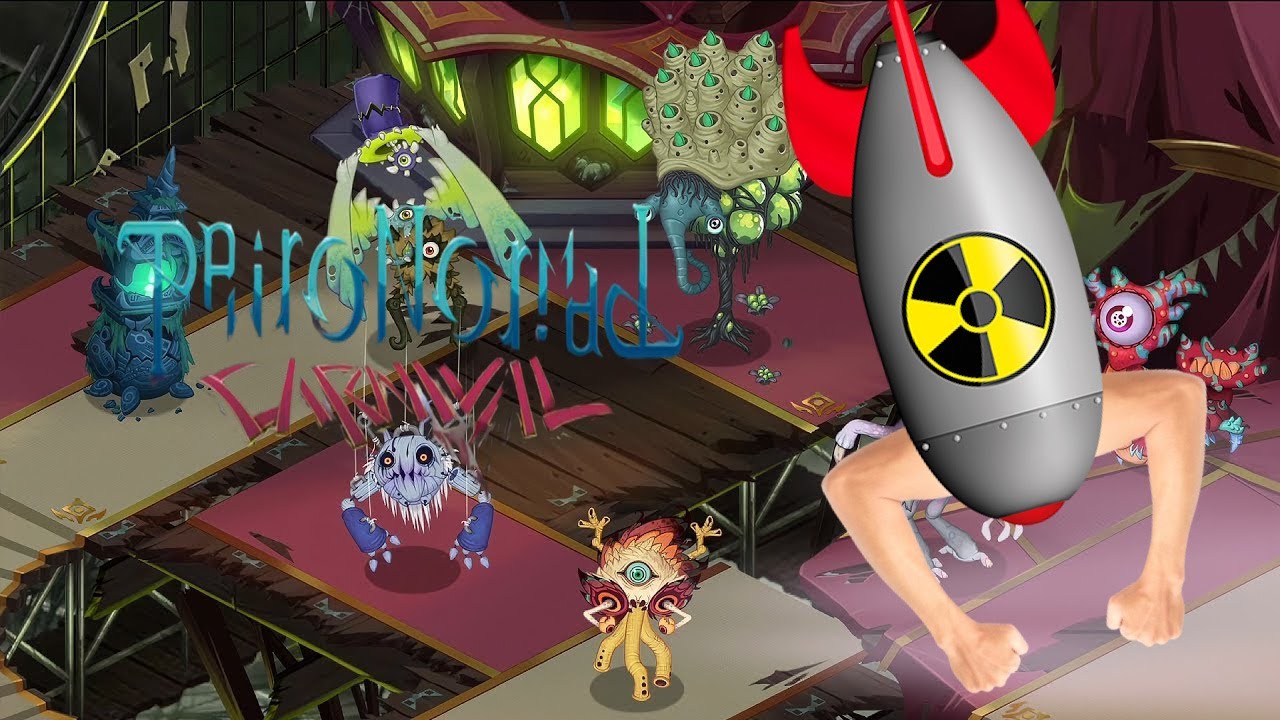 Evil Whizbang on mirror Paironormal Carnival (My Singing Monsters)