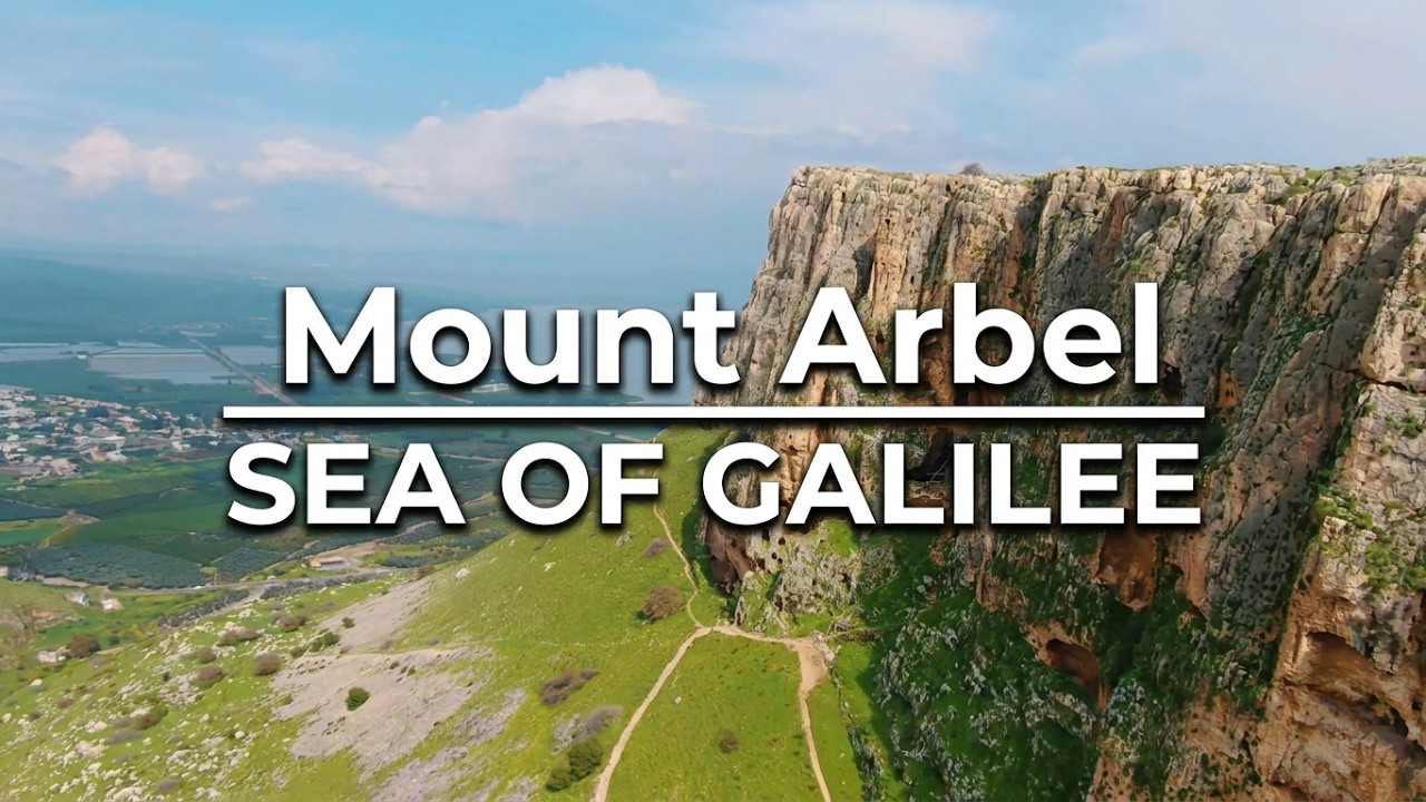 Arbel Cliff, sea of galilee 4K / מצוק הארבל