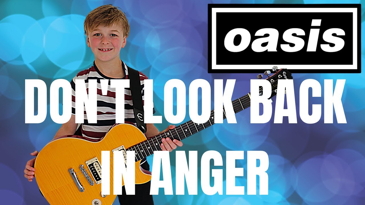 Oasis - Don't Look Back In Anger, Harry Age 8 - (Grade 4, RSL Awards/Rockschool) - Guitar Cover!