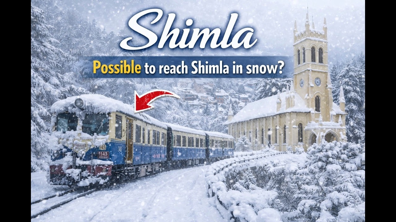 Exploring Shimla in snow by toy train 2026 budget itinerary