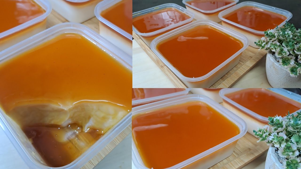 puding karamel tanpa telur