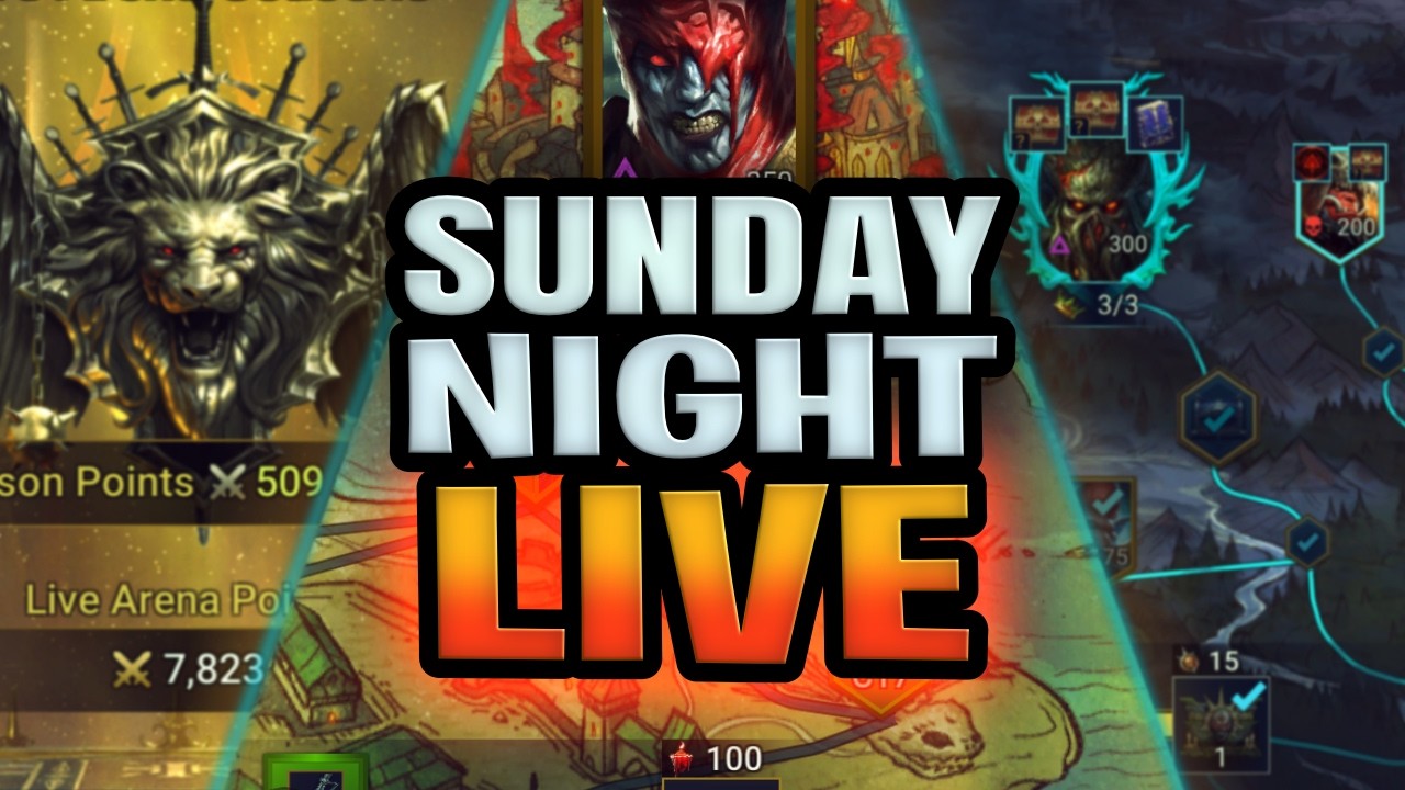 Sunday Night LIVE - 1/3/2026 - RAID Shadow Legends