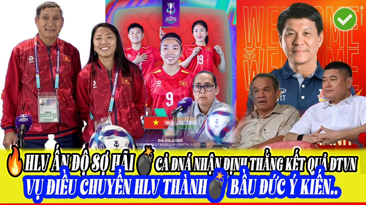 🔥 QUYẾT HẠ ẤN ĐỘ : HUỲNH NHƯ- BÁC CHUNG TUYÊN BỐ SẤM SÉT. Bầu Đức -Bầu Thuỵ BẮT TAY RA 'BOM TẤN' 💣