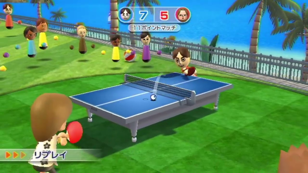 v Uruzura Full Match【Wii Sports Resort】