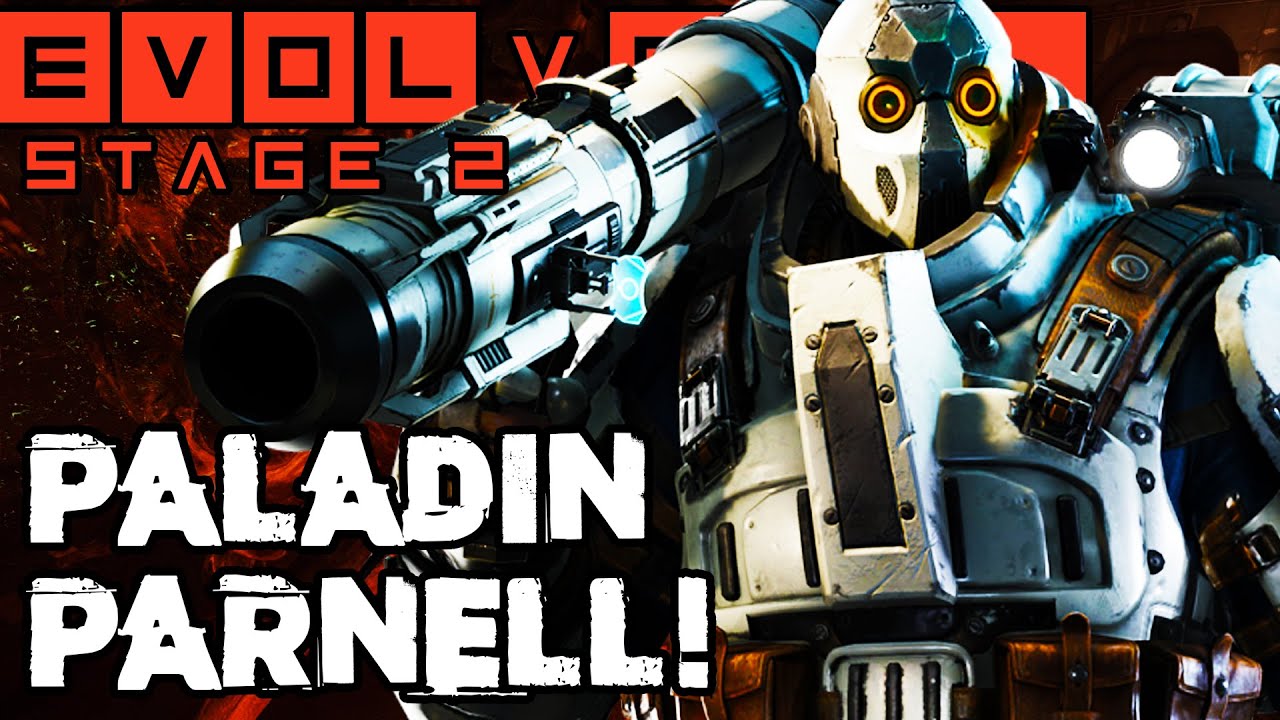 PALADIN PARNELL!! BRAND NEW HUNTER!! Evolve Gameplay Walkthrough - Stage Two Hunt (PC 1080p 60fps)