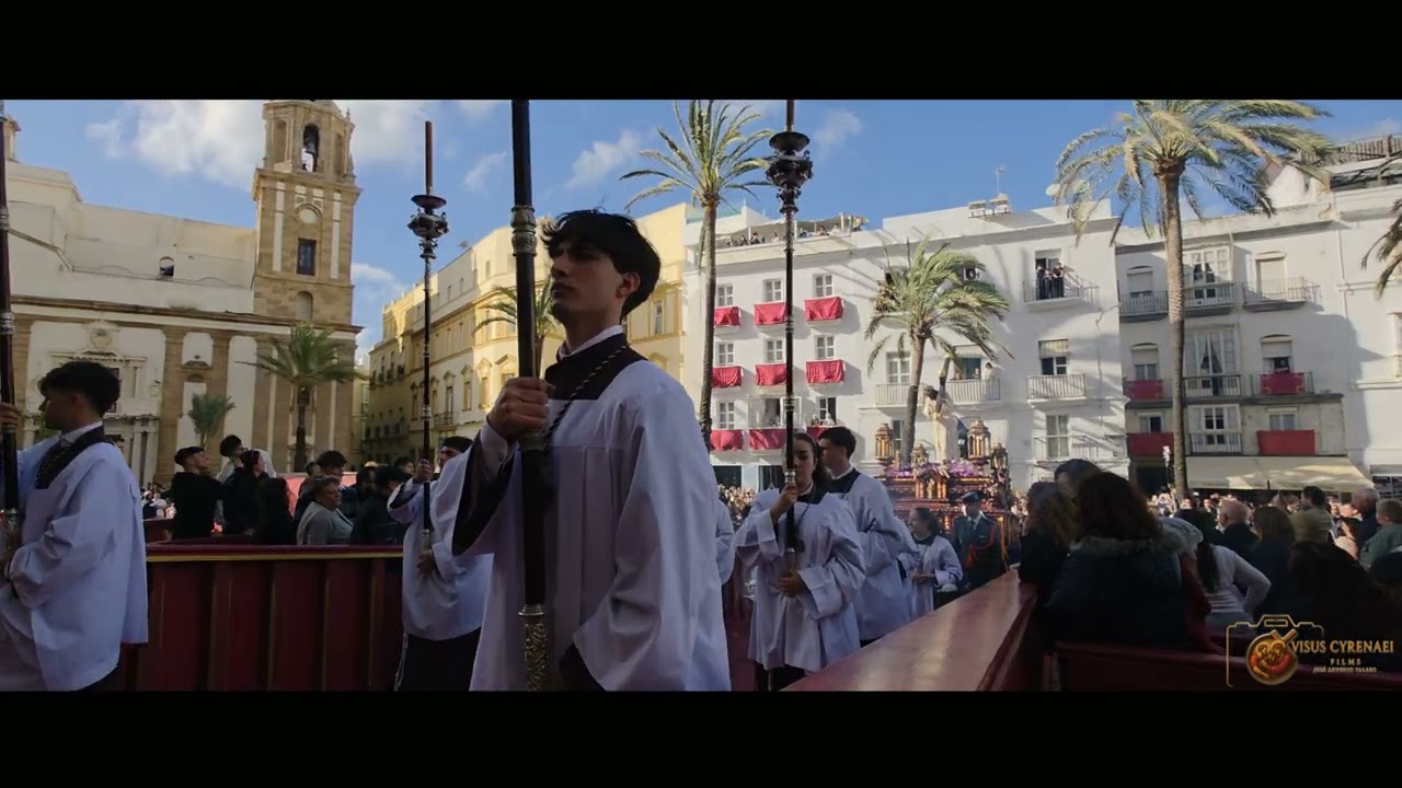 SEMANA SANTA DE CADIZ 2025 | LUNES SANTO | NAZARENO DEL AMOR