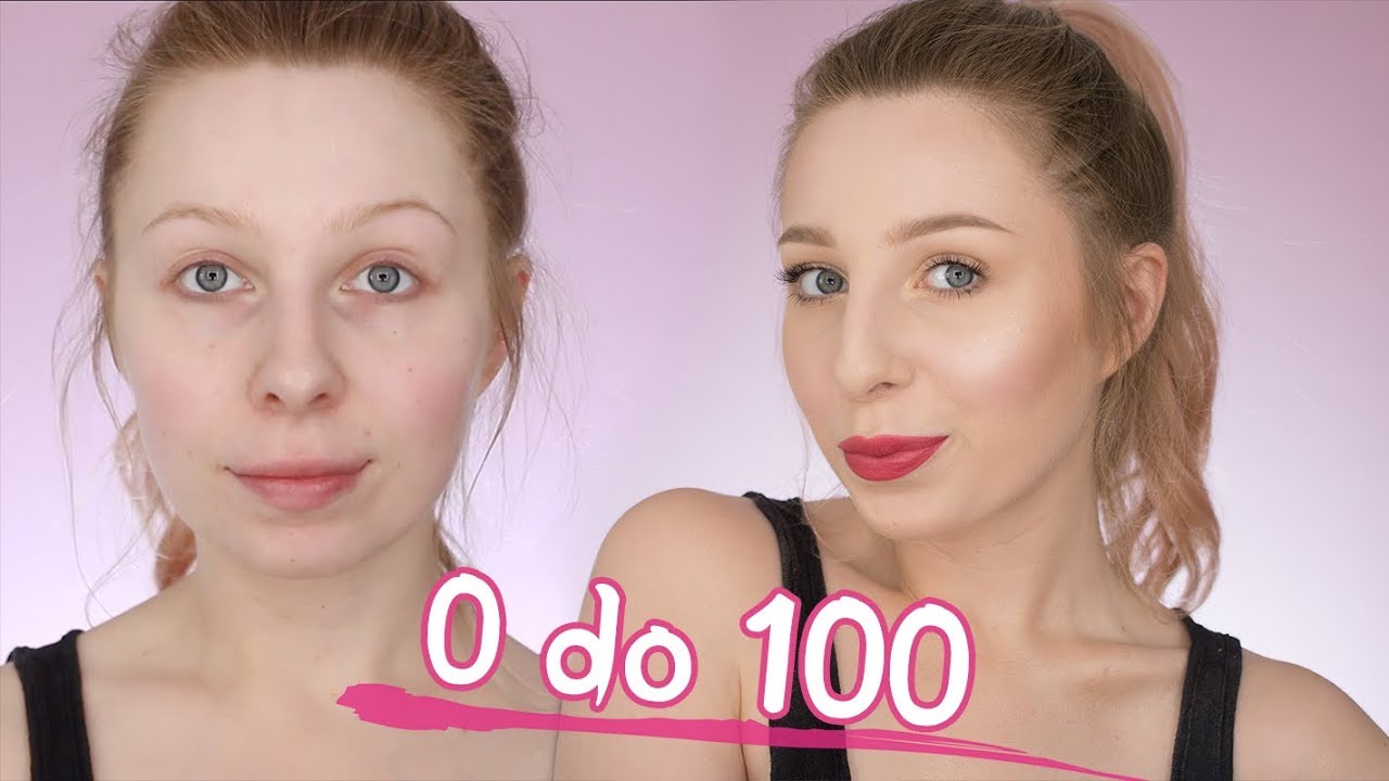 0 do 100 Tanimi kosmetykami z DROGERII | Lekki makijaż rozświetlający 😍