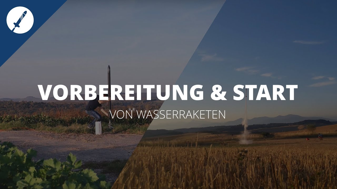 Anleitung: Wasserraketen vorbereiten und starten