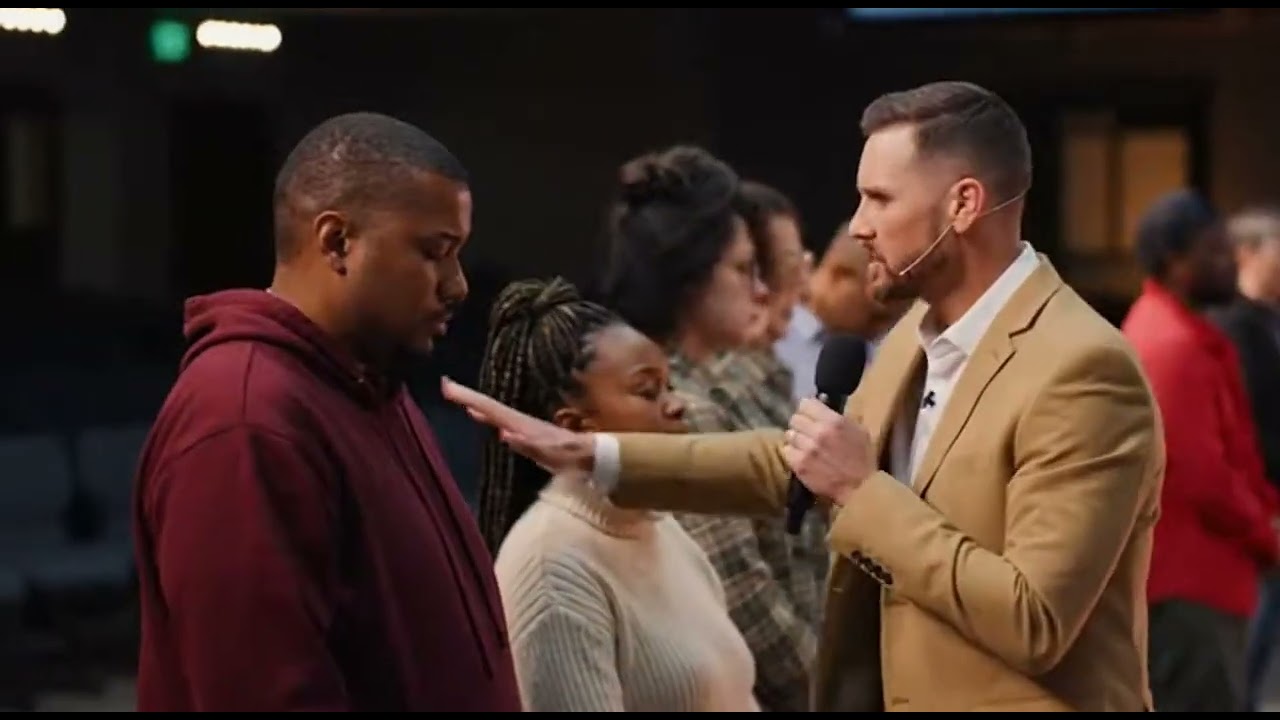 lay hands on the sick