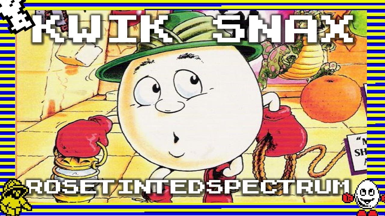 Обзор Kwik Snax | ZX Spectrum