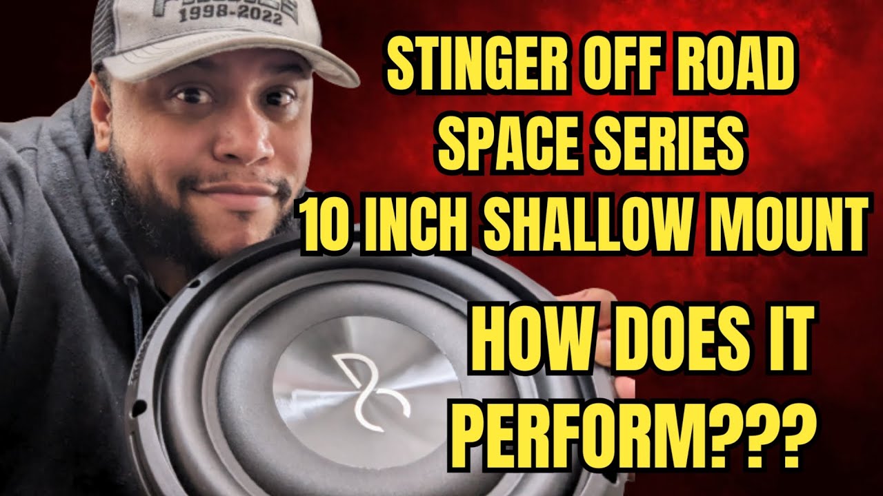 BENCH TESTING STINGER OFF ROAD AUDIO CONTROL 10 INCH SHALLOW MOUNT SUBWOOFER/LINKS IN DESCRIPTION 👇