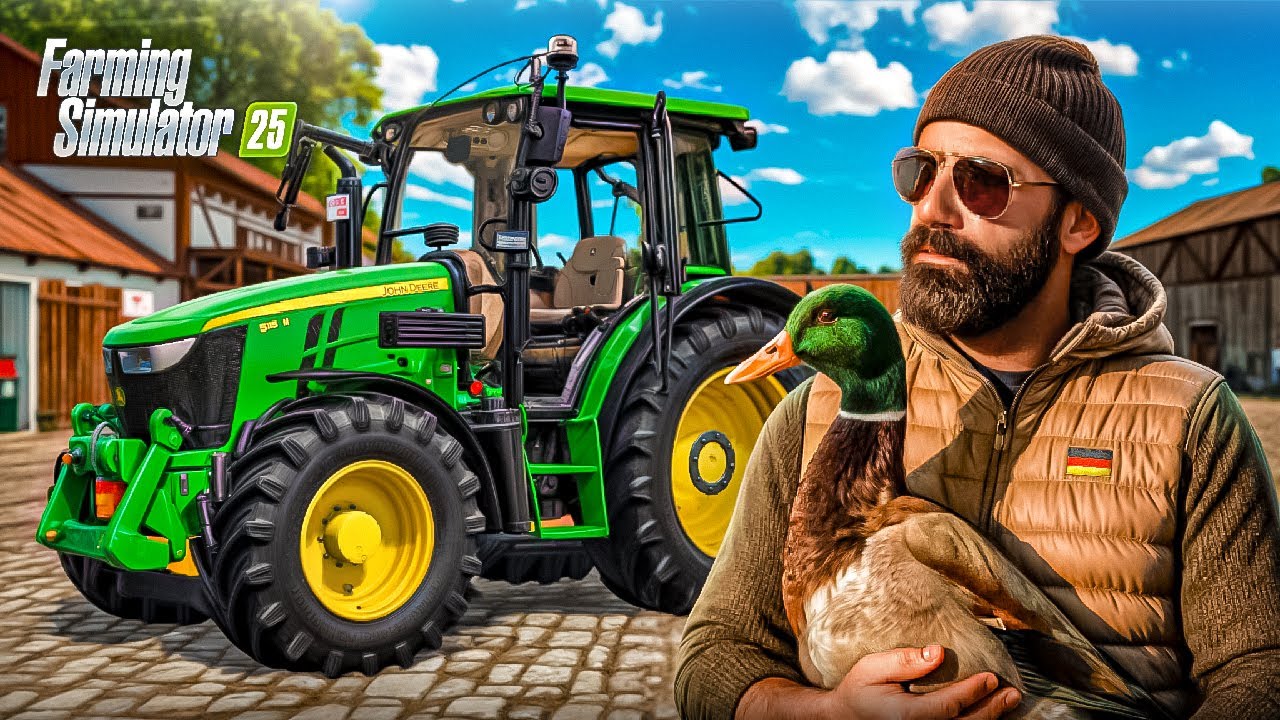 Я ПРОВЁЛ 1 ГОД В ГЕРМАНИИ, ЧТОБЫ ВОССТАНОВИТЬ ФЕРМУ ДЕДА - FARMING SIMULATOR 25
