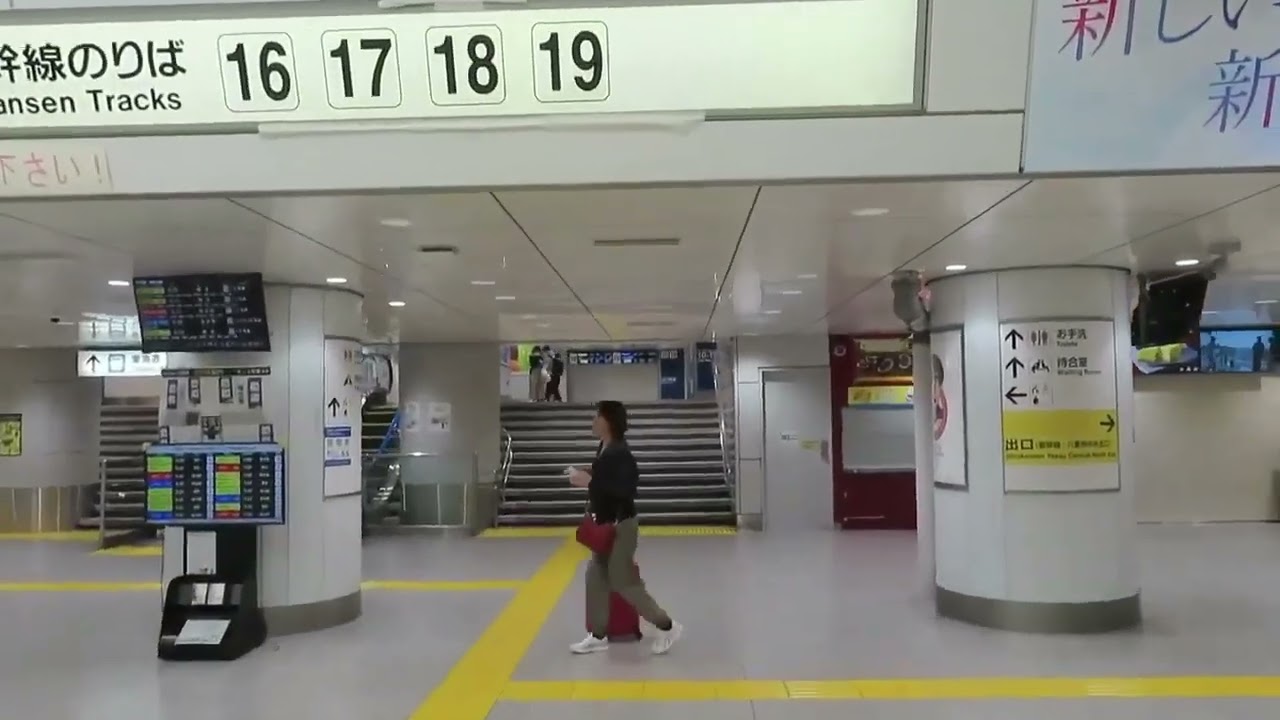 【東京駅】上野東京ラインから東海道新幹線 中央のりかえ口