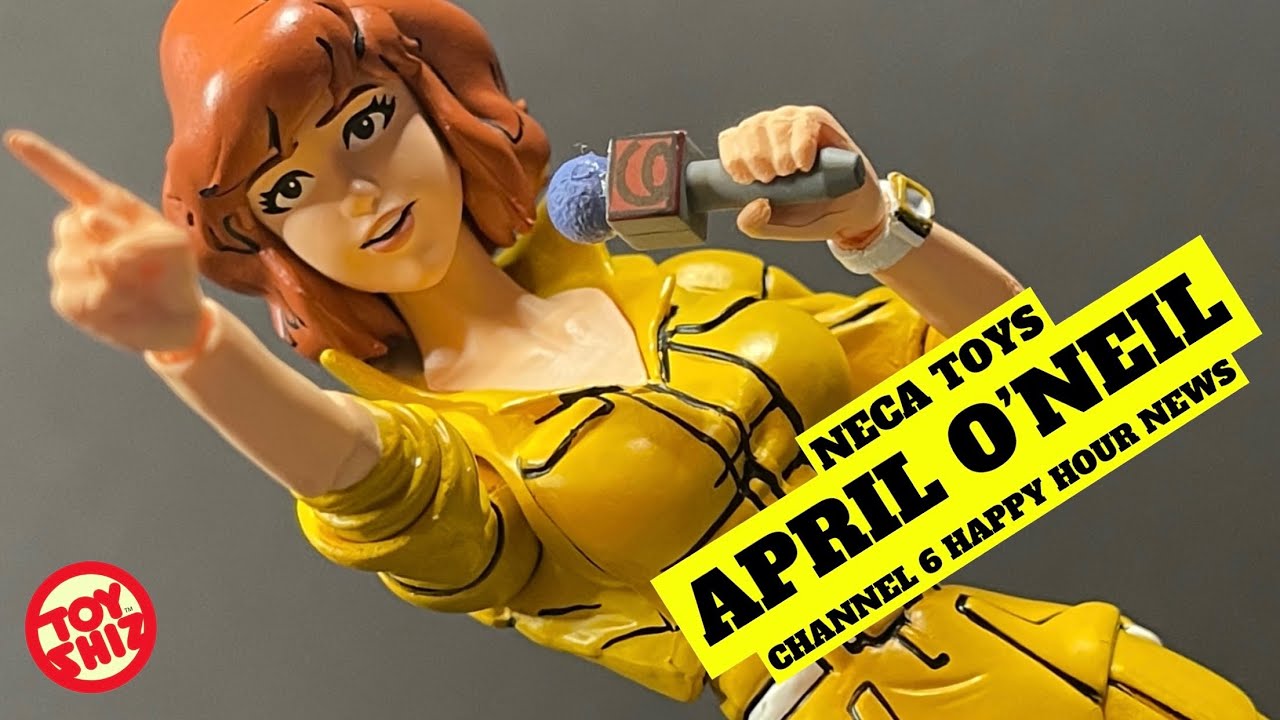 ULTIMATE APRIL O’NEIL 2023 | Мультфильмы о черепашках-ниндзя | Игрушки NECA