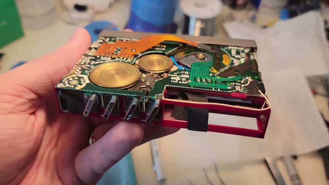 Sony Walkman WM-F10 Belt Change Repair