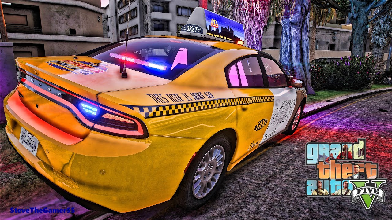 Playing GTA 5 As A POLICE OFFICER City Patrol| GTA 5 Lspdfr Mod| 4K