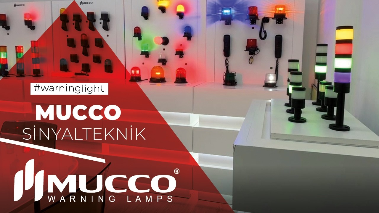 MUCCO SİNYALTEKNİK | Our Aim is Warning!  #IndustrialSignaling #StackLight #Siren #Horn #Automation