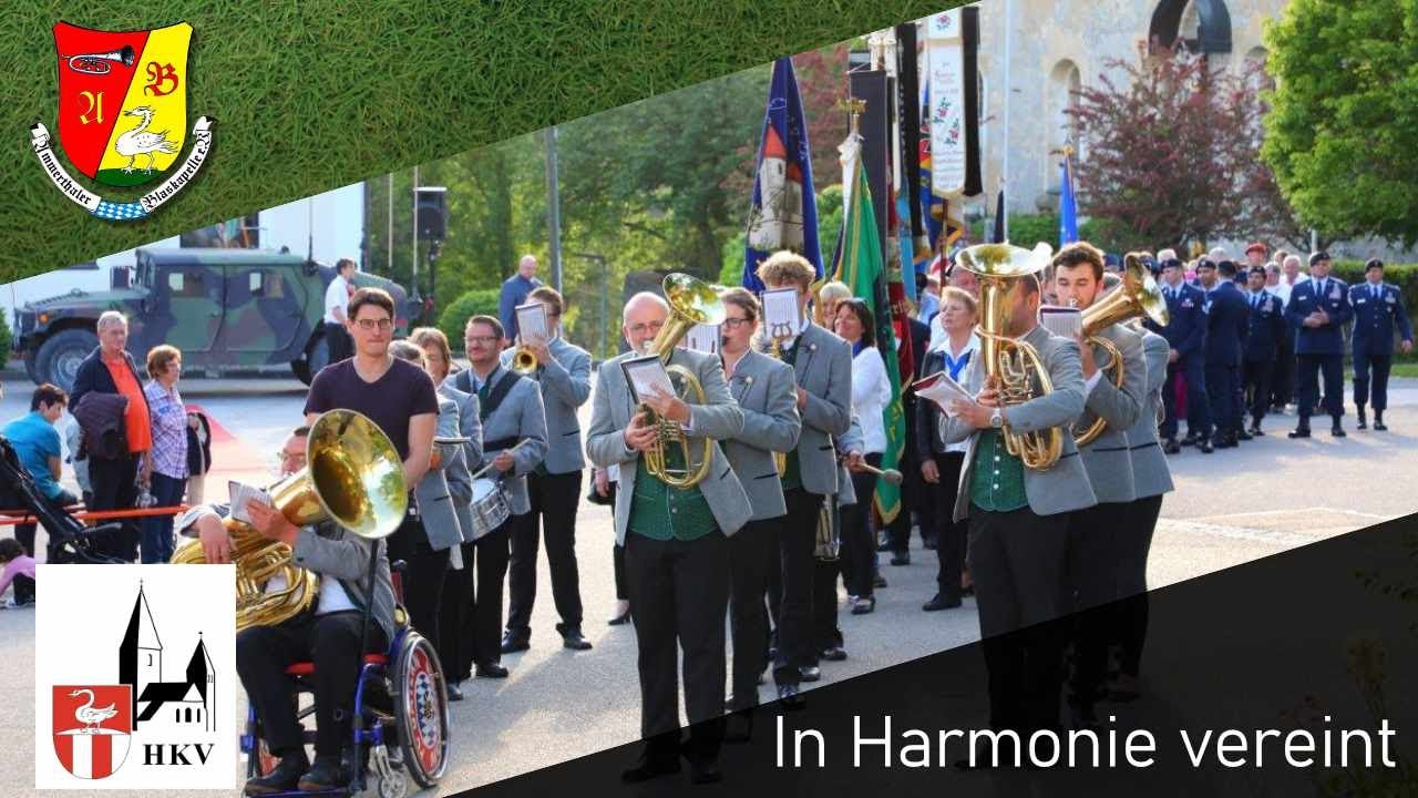 In Harmonie vereint l Ammerthaler Blaskapelle l Konzertkapelle