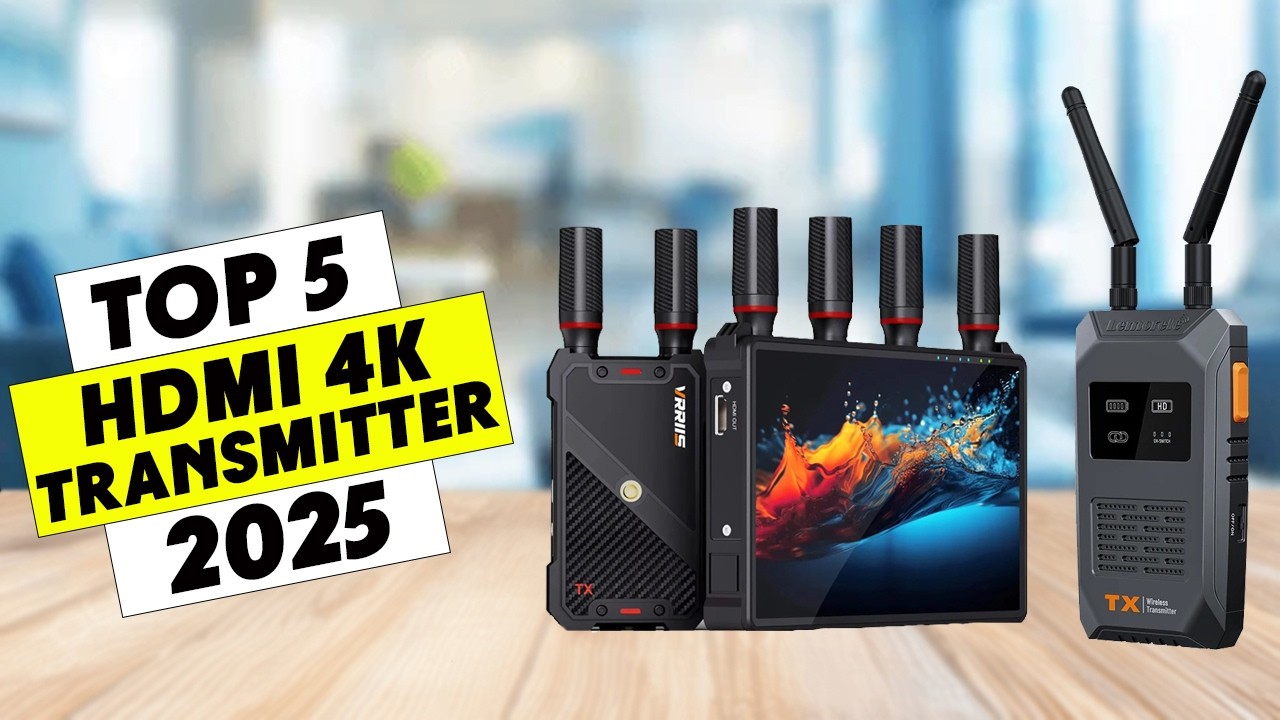 Best Wireless HDMI Transmitter & Receiver for 4K Live Streaming